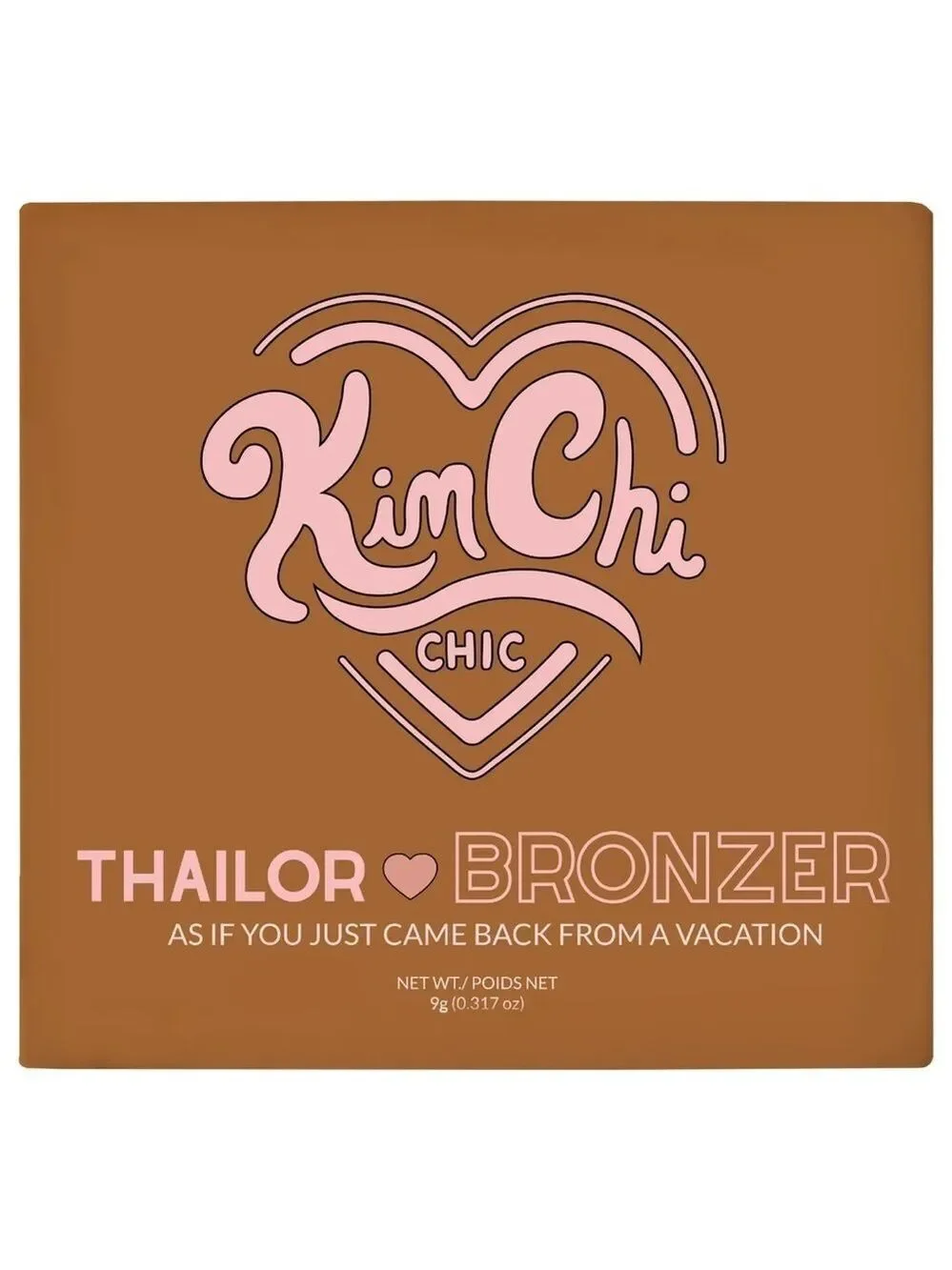 KimChi Chic Beauty Thailor Bronzer 01 I Went to Malibu Heart-Shaped Compact